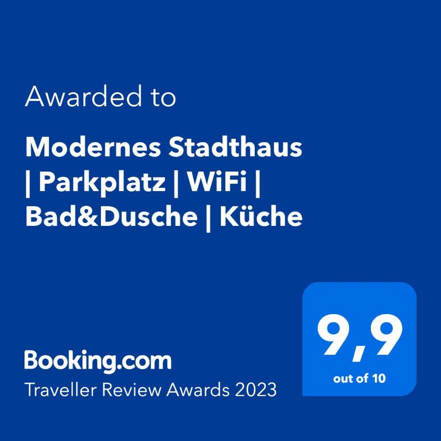Modernes Stadthaus | Parkplatz | Wifi | Bad&Dusche | Kueche Hannover Exterior photo